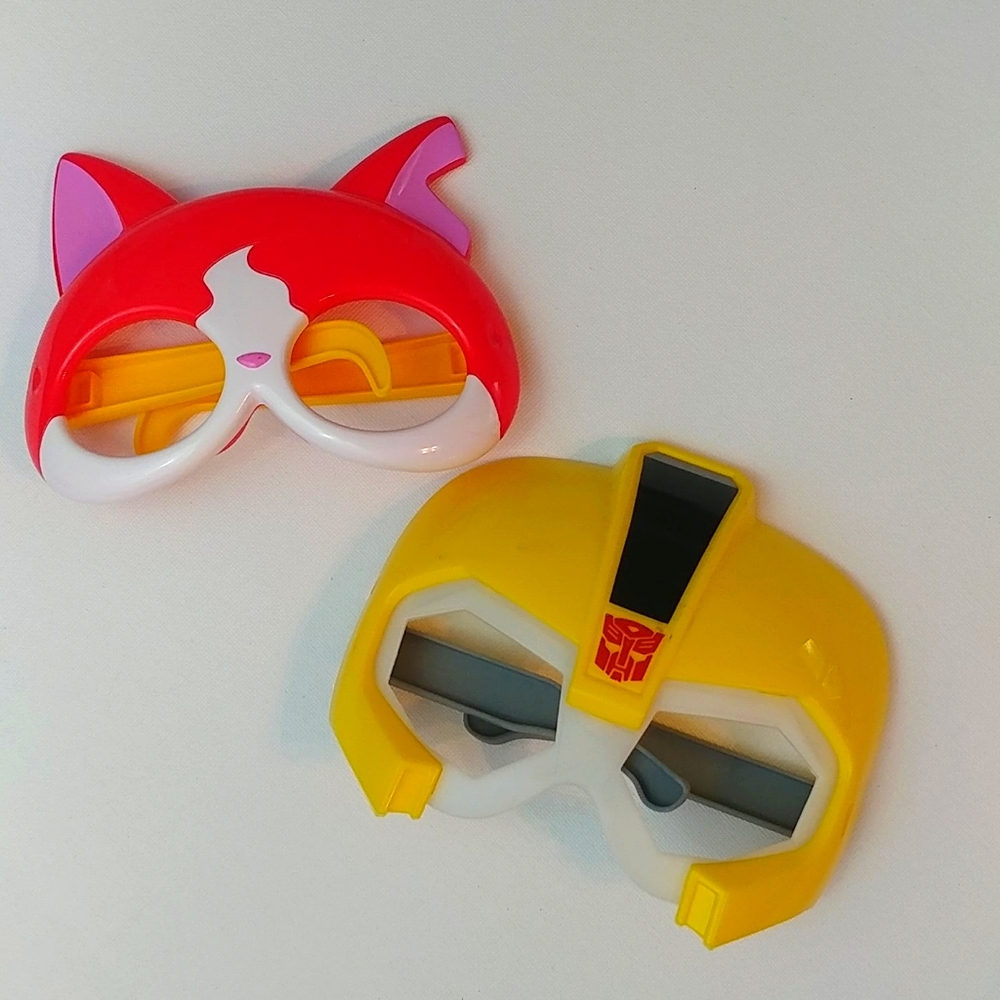 4/$15 🌻 Set of 2 Kids Character Costume Masks